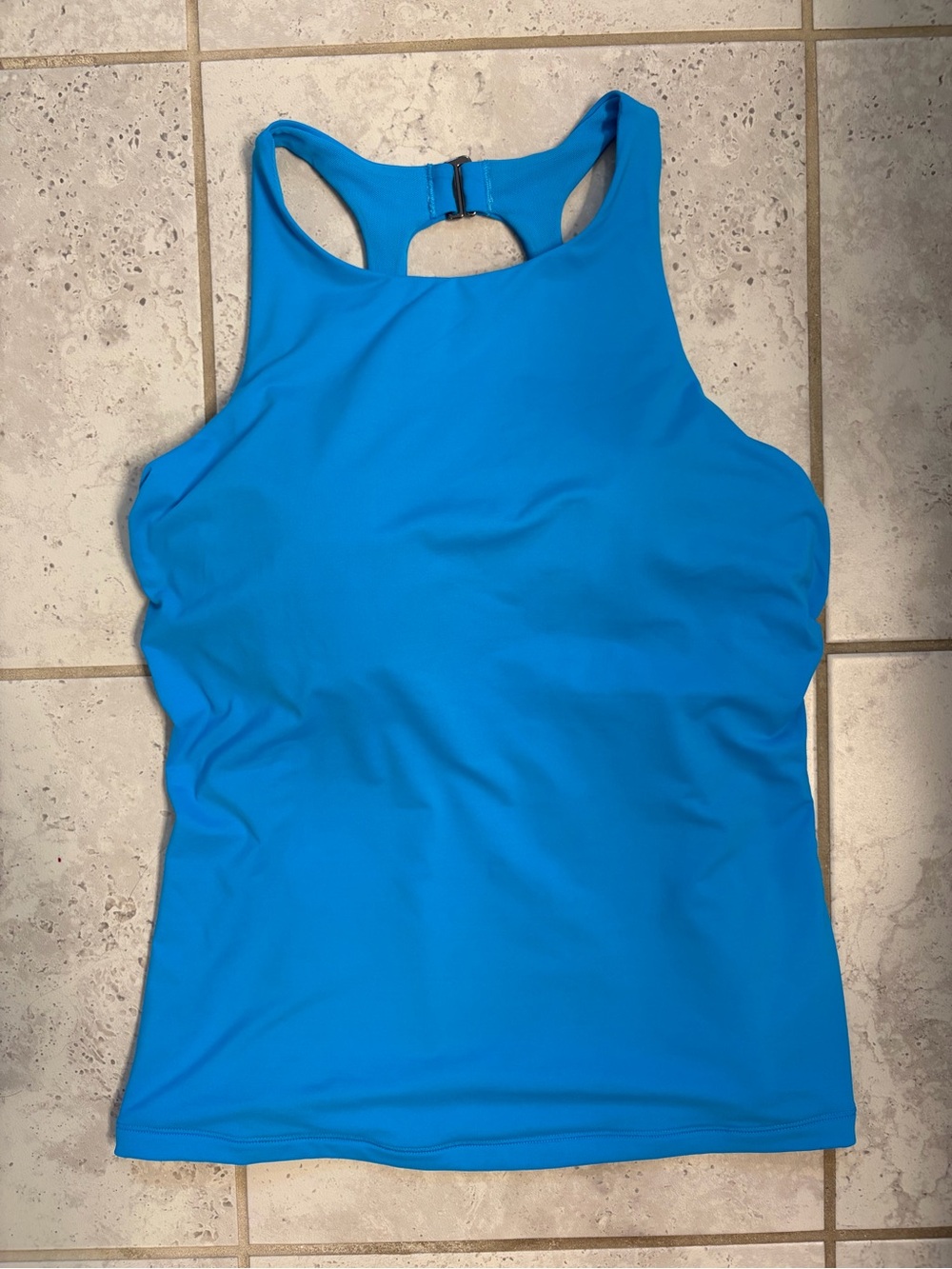 Athleta | Maldives Underwire Bra Cup Tankini Swim Athletic Top Teal | Sz 36D/DD